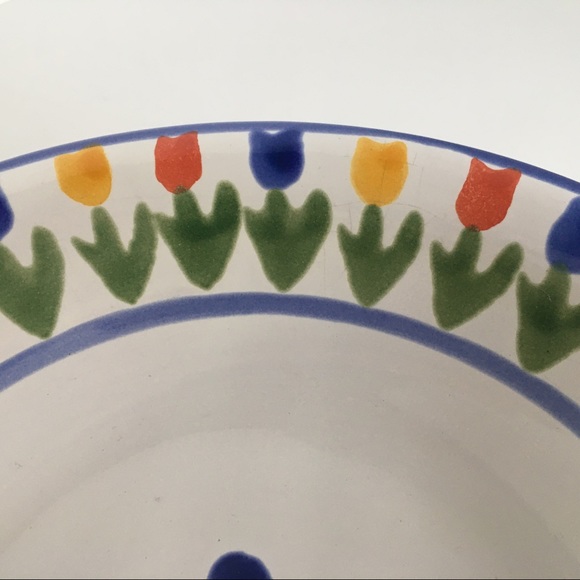 Gardeners bowl and plate ceramic signed Hungary - Picture 10 of 16